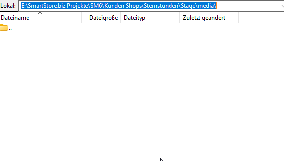 FileZilla leerer Ordner.png